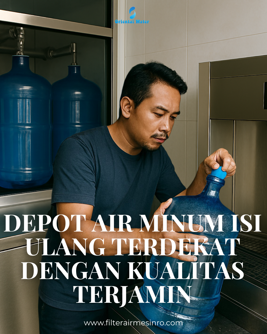 Air Segar, Hati Tenang: Depot Air Minum Isi Ulang ( DAN WATER ) di Cilacap