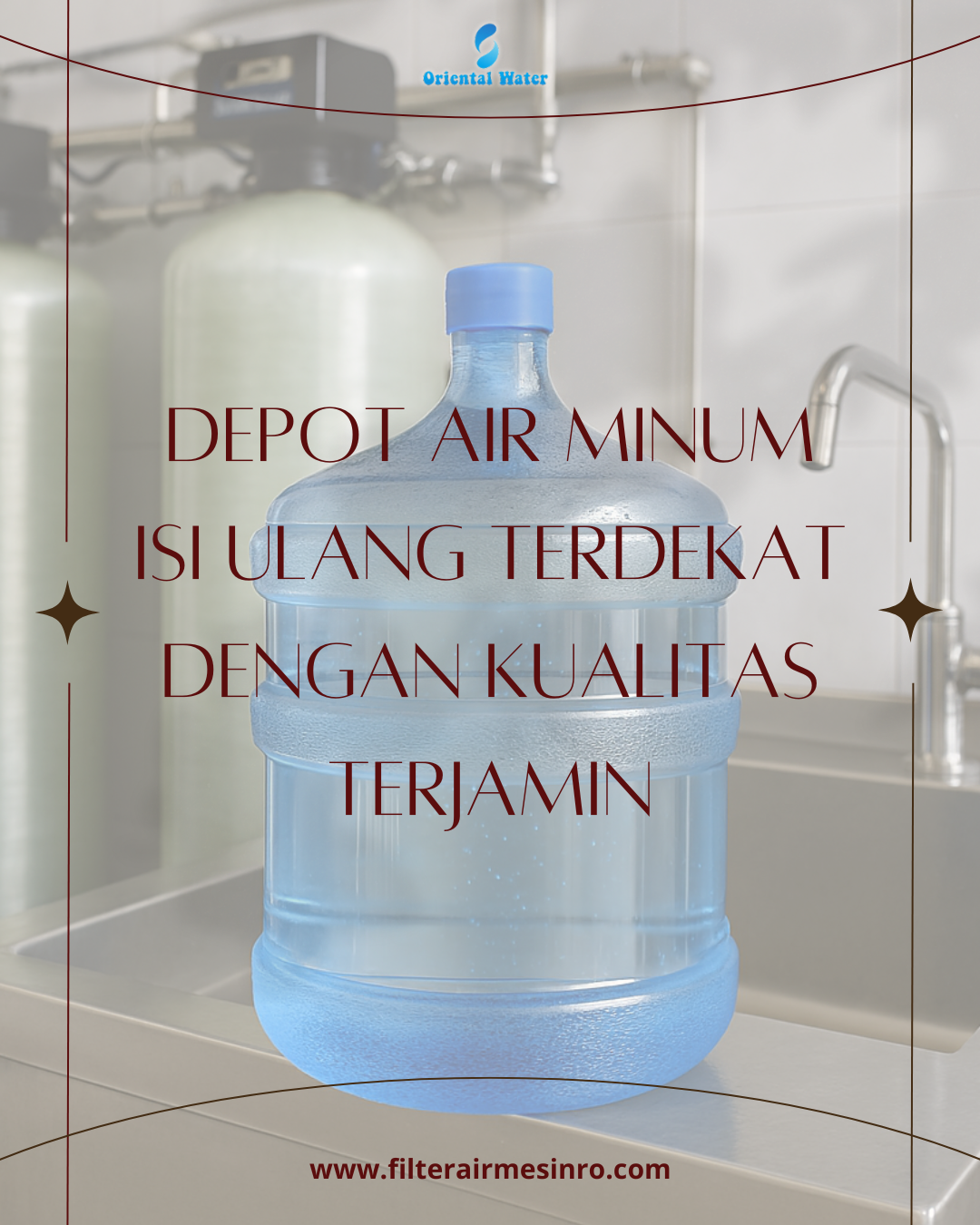 Air Segar, Hati Tenang: Depot Air Minum Isi Ulang ( DAN WATER ) di Cilacap